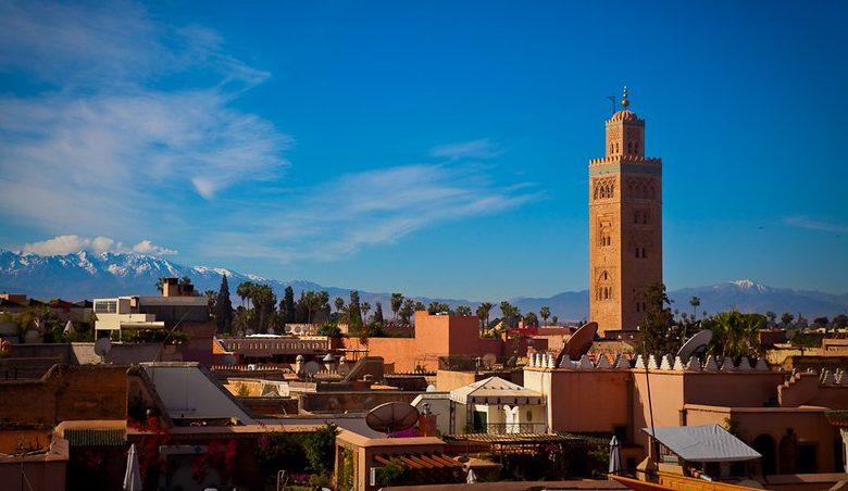 Marrakesh city skyline