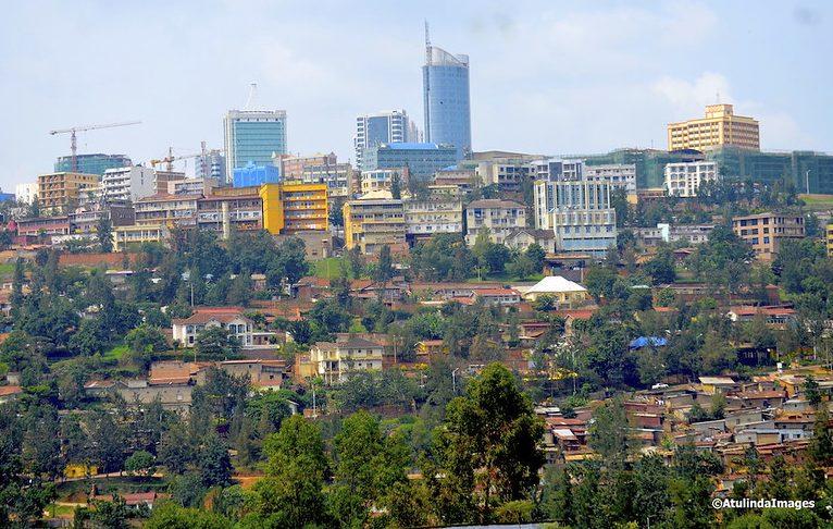 kigali city center skyline