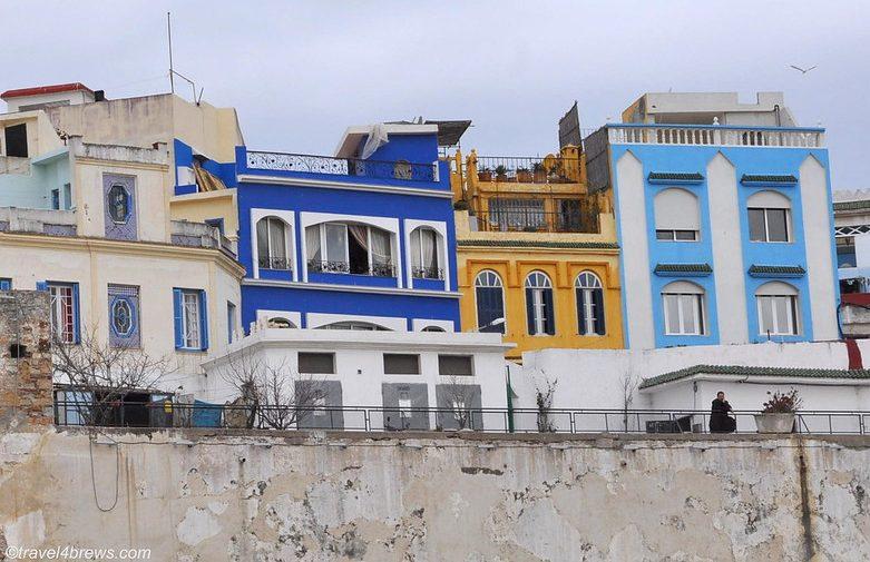 tangier colorful buildings