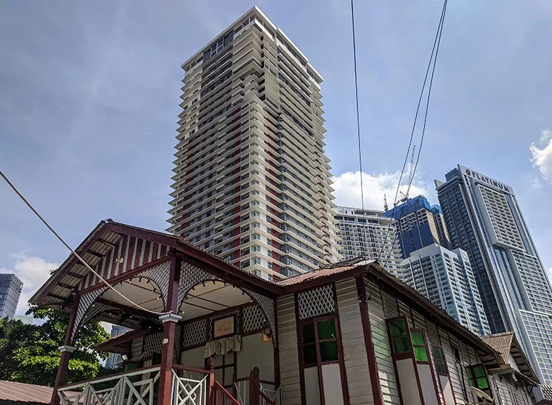 kampong bharu kuala lumpur malaysia rumah limas bg