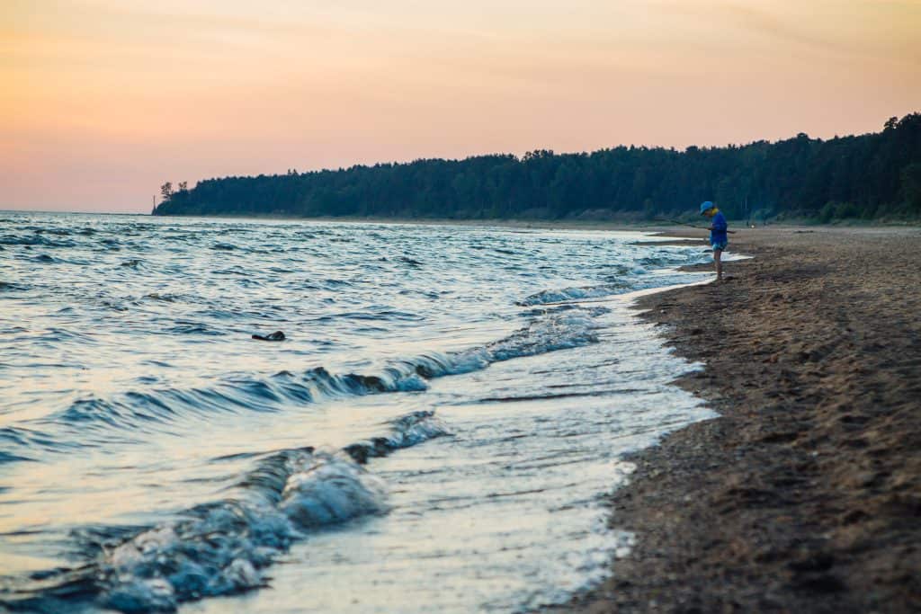 tuja latvia beach
