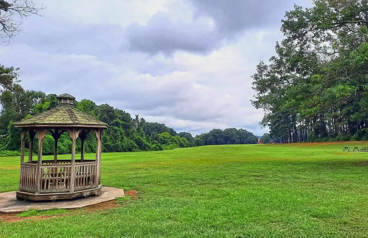 dorothea dix park raleigh north carolina us gazebo