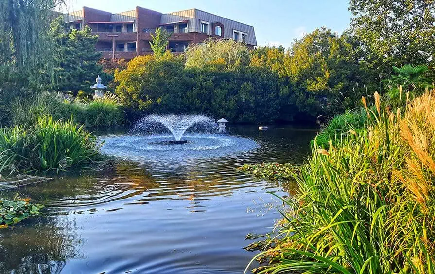 taiwanese garden norfolk virgina us fountain