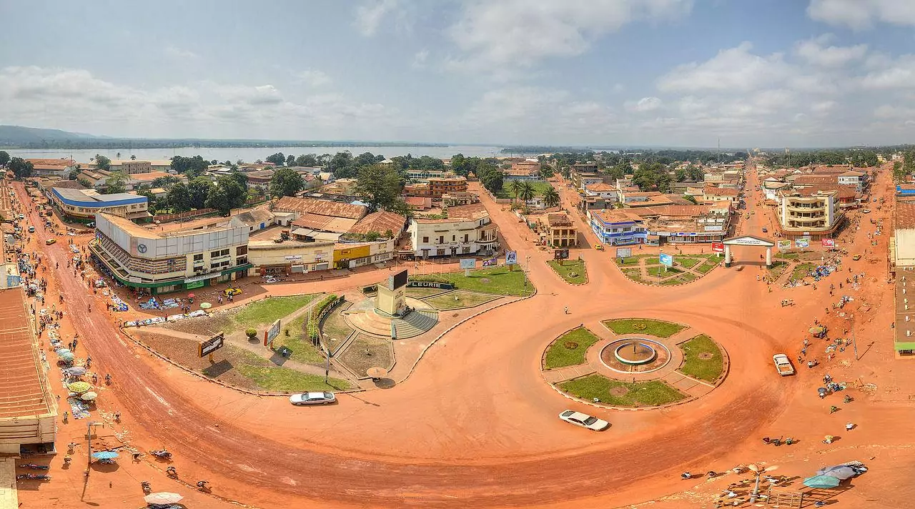 bangui central african republic city center