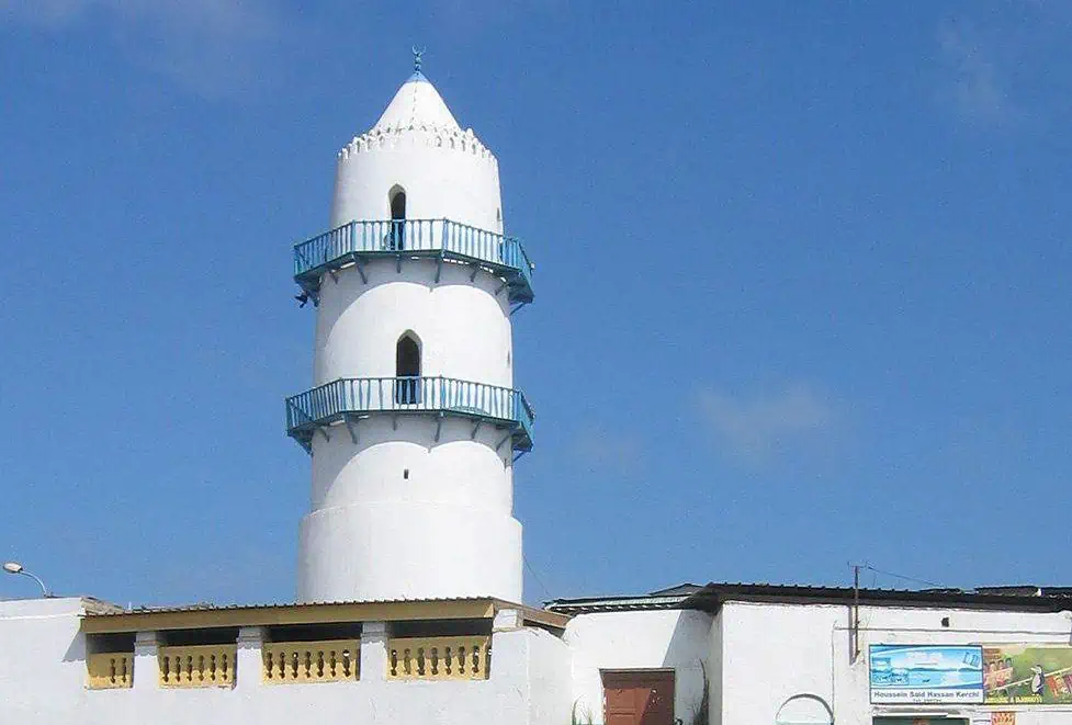 Hamoudi Mosque Djibouti minaret