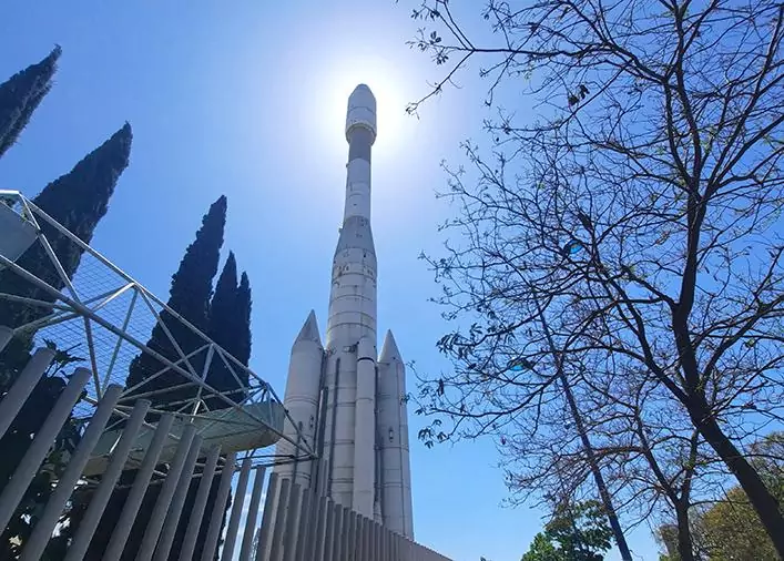 Cohete Ariane 4 Space Rocket Seville Sevilla Spain 4