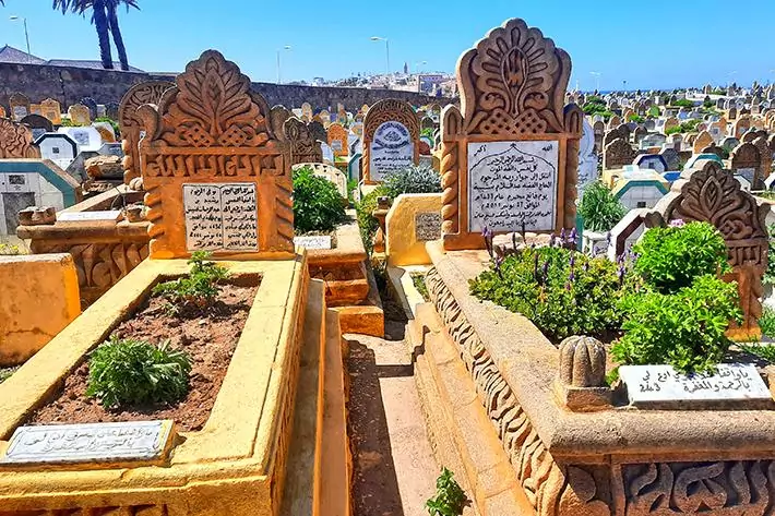 Sidi Benachir Cemetery Sale Rabat Morocco cimetiere graveyard