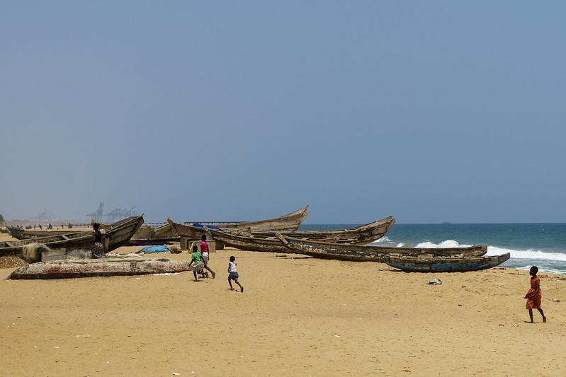 Lome Togo West Africa Beach