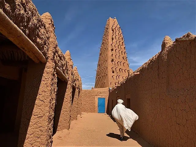 Grand Mosque Agadez Niger World tallest Mud Brick Building 7