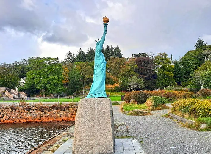 Visnes Little Statue of Liberty Norway 3