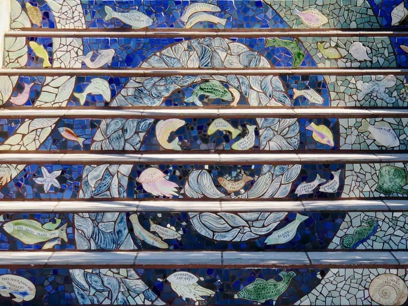 16th Avenue Tiled Steps San Francisco California US 6