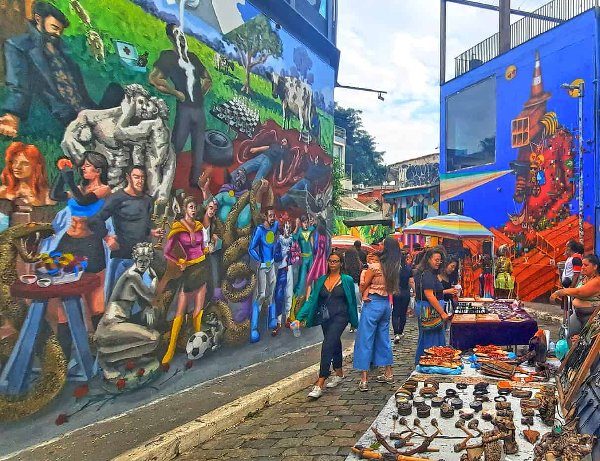 Batman s Alley Sao Paulo Brazil Graffiti Mural Street 4