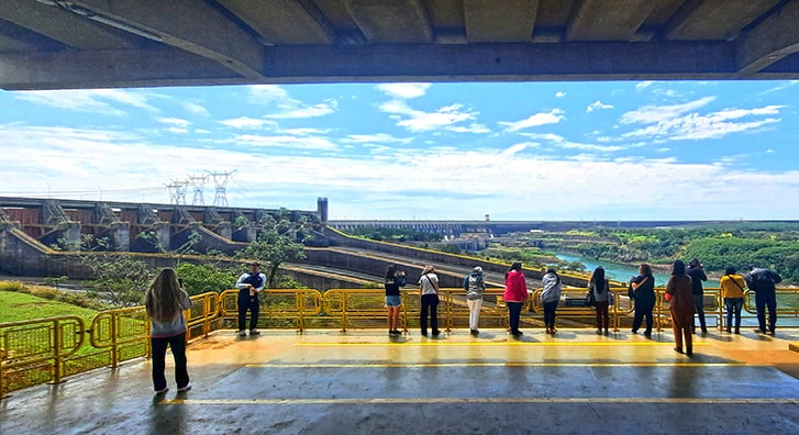 Itaipu Dam Second Largest Hydroelectric Power Station World Paraguay Brazil Border 2