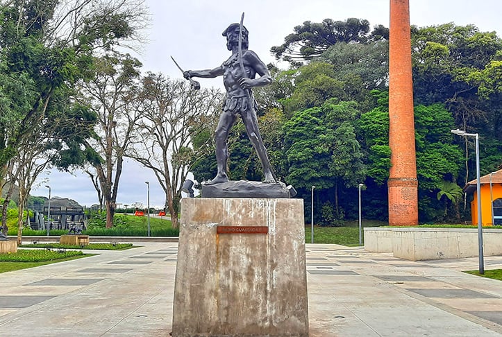 Jardim de Esculturas Joao Turin Curitiba Brazil Sculpture Garden Indio Guairaca II 11