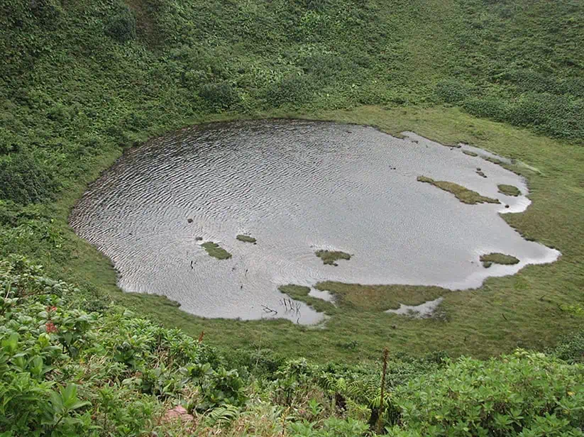Lac Flammarion Guadeloupe crater Lake 3
