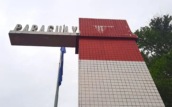 Tres Fronteras Border Triangle Tripoint Paraguay Argentina Brazil 3