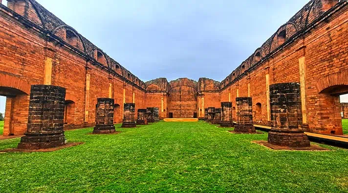 Jesuit Mission Jesus de Tavarangue ruins Paraguay 4