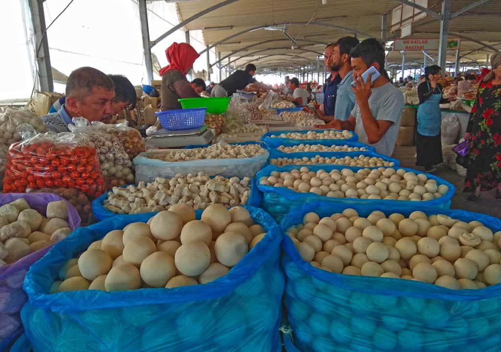 Chorsu Bazaar Market Tashkent Uzbekistan 7