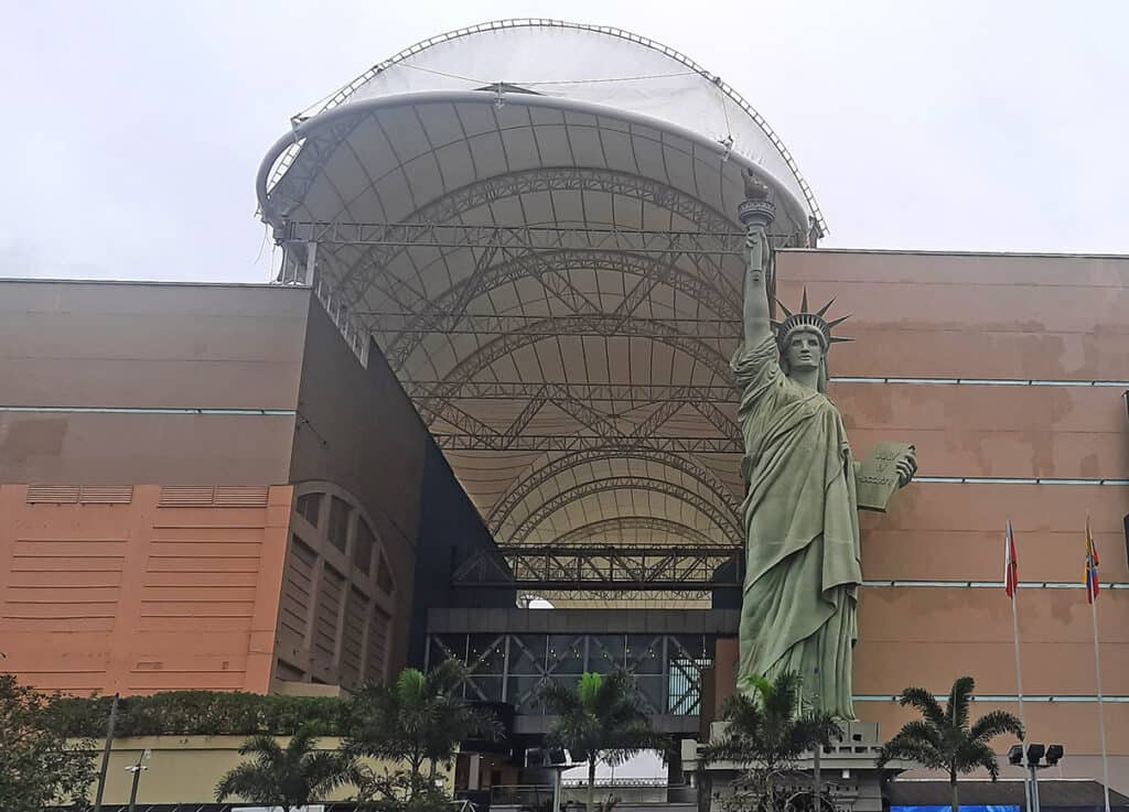 New York City Center Replica Statue of Liberty Rio de Janeiro Brazil 5