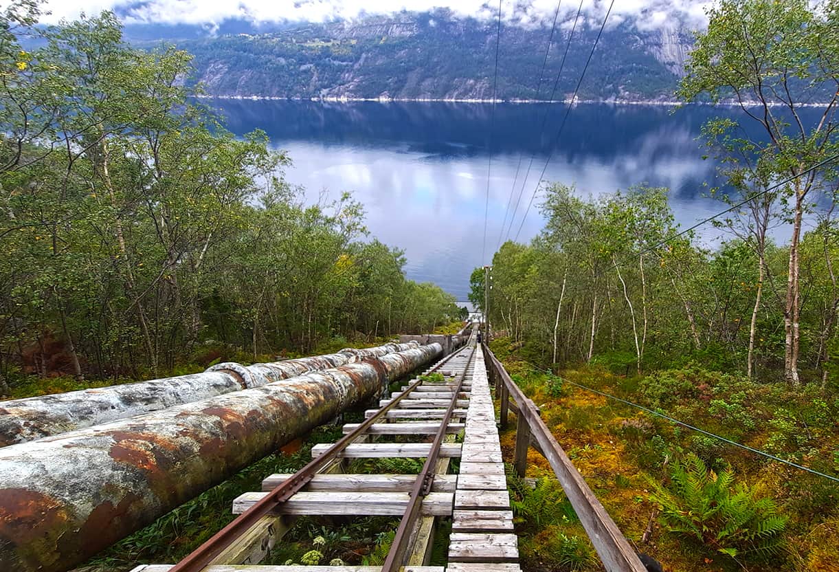 Florli 4444 Lysefjord Norway World Longest Wooden Staircase 9
