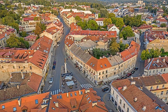 Uzupis from above