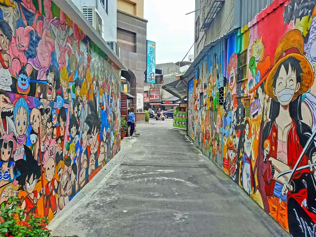 Animation Lane Taichung Taiwan 10