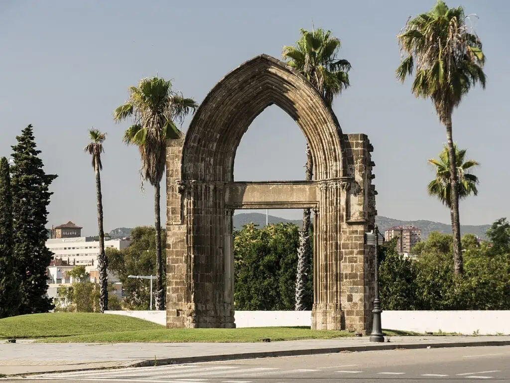 Portal del convent del Carme Arc adrianenc Barcelona Spain 2