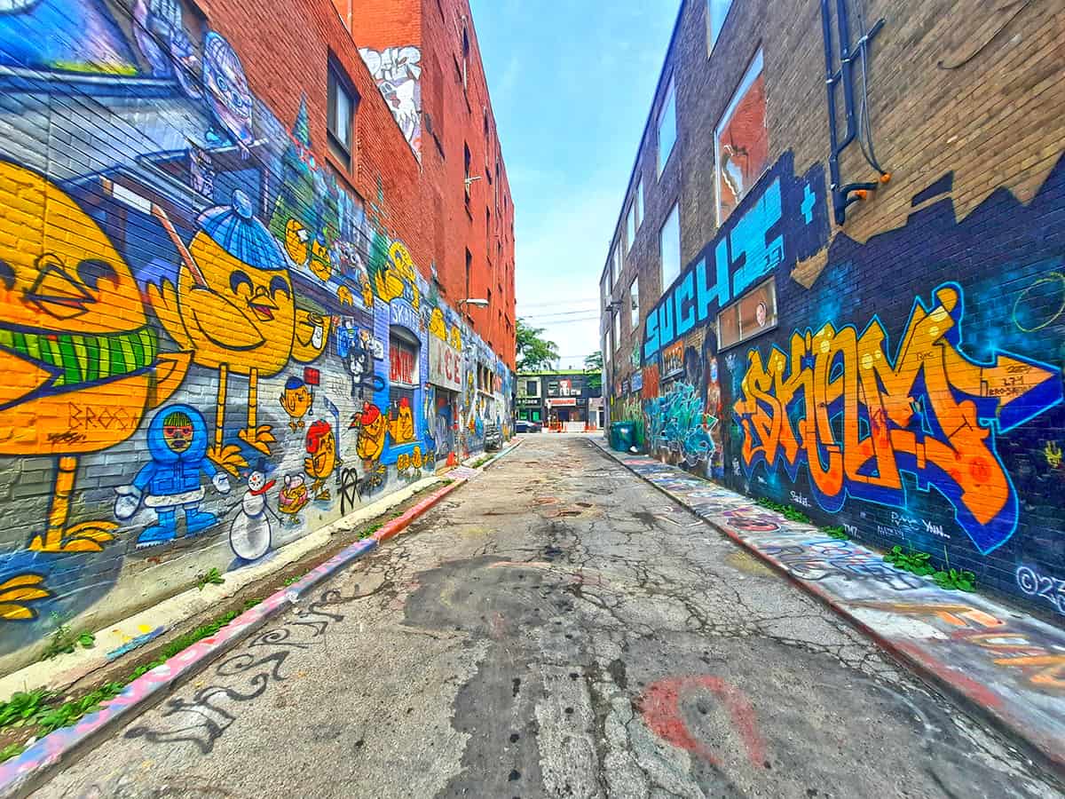 Graffiti Alley Toronto Ontario Canada 4