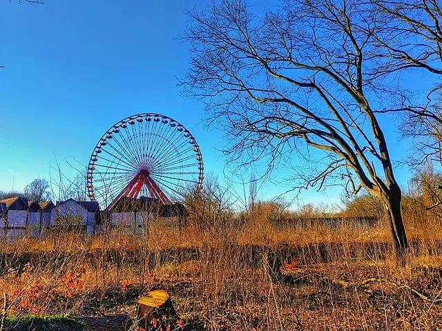 Ferris wheel Spreepark Treptower Park Berlin Germany 7