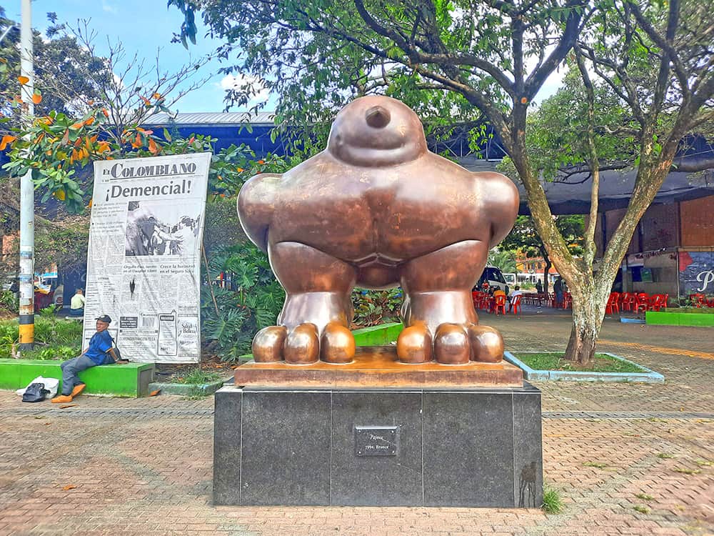 Fernando Botero Fat Bird Sculptures 8