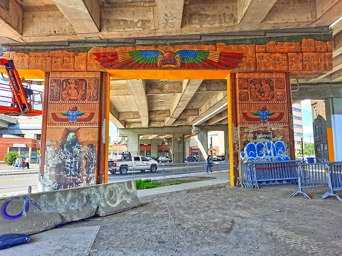 Les Fresques des Piliers Mur Legal Quebec City Quebec Canada 3