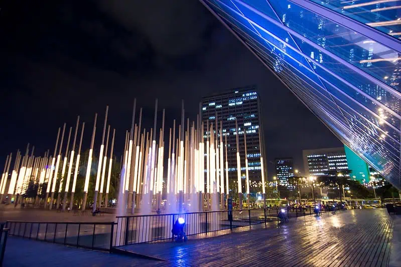 Parque De Las Luces Park of Lights Medellin Colombia 13