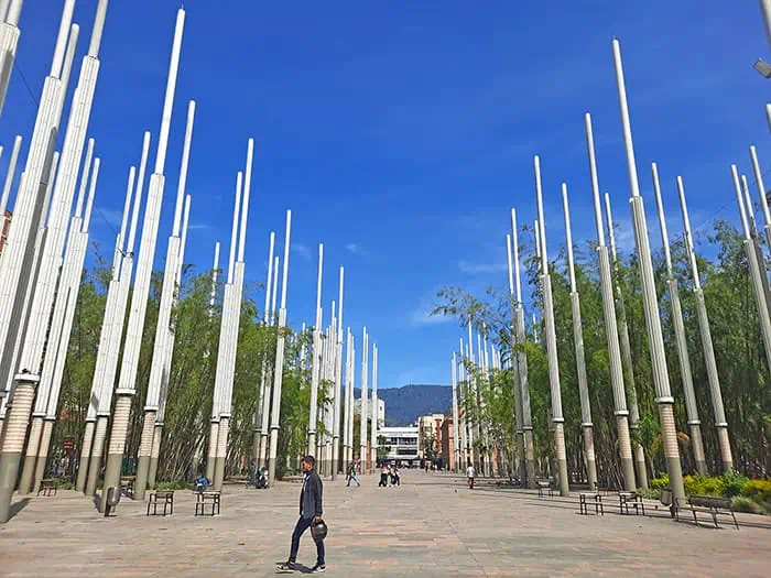 Parque De Las Luces Park of Lights Medellin Colombia 3