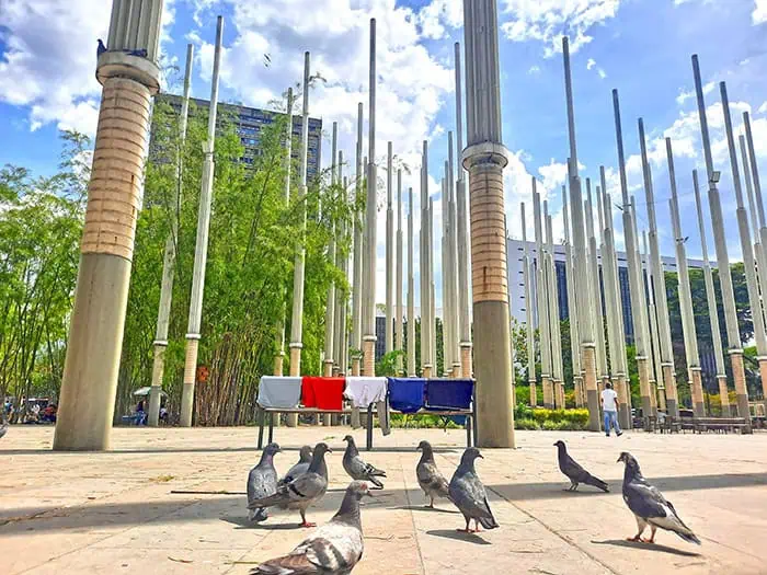 Parque De Las Luces Park of Lights Medellin Colombia 6
