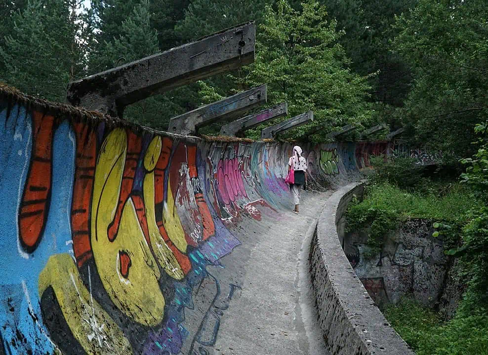 Sarajevo Olympic Bobsleigh Track Bosnia 2