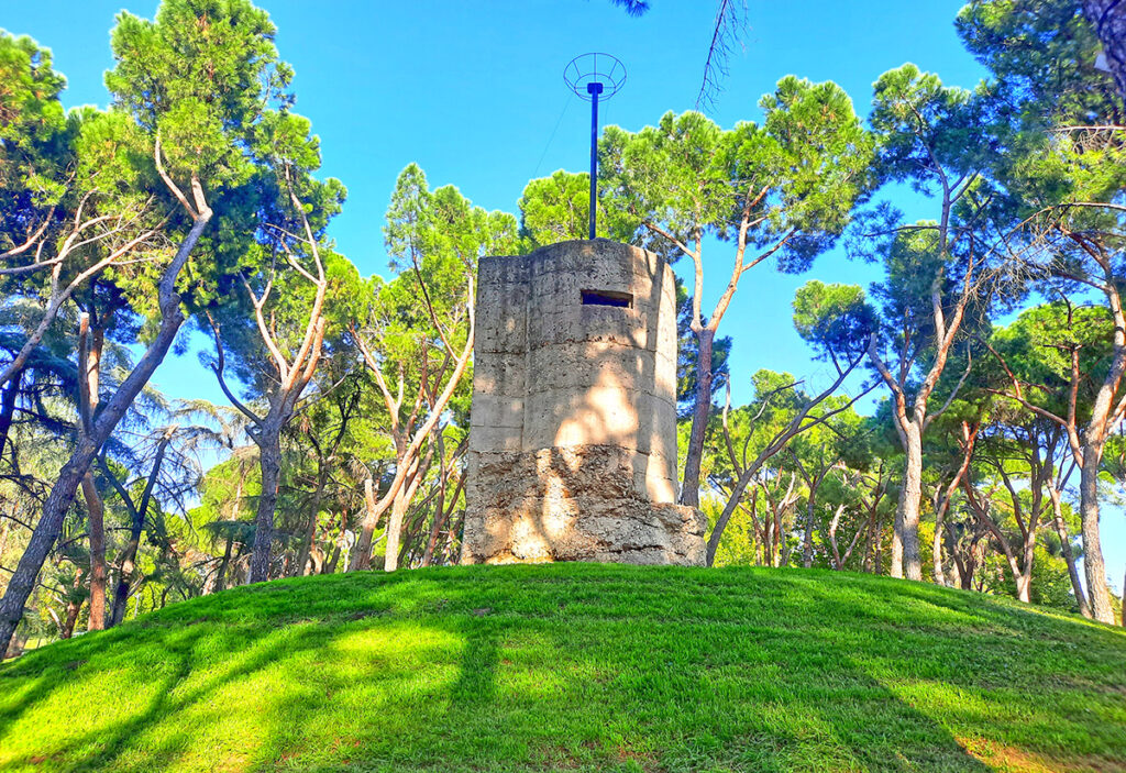 Parque del Oeste Bunkers Madrid Spain 12