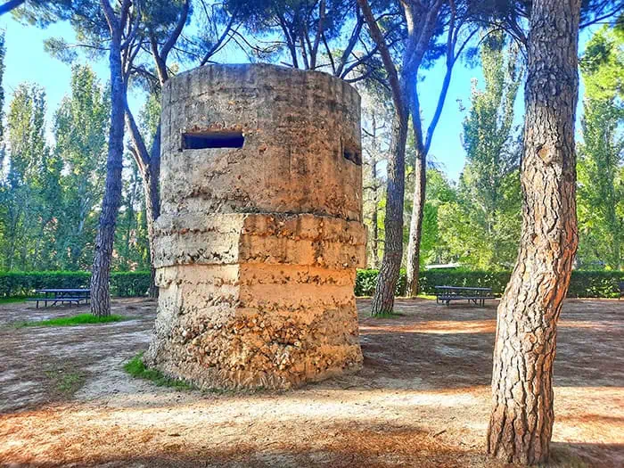 Parque del Oeste Bunkers Madrid Spain 2