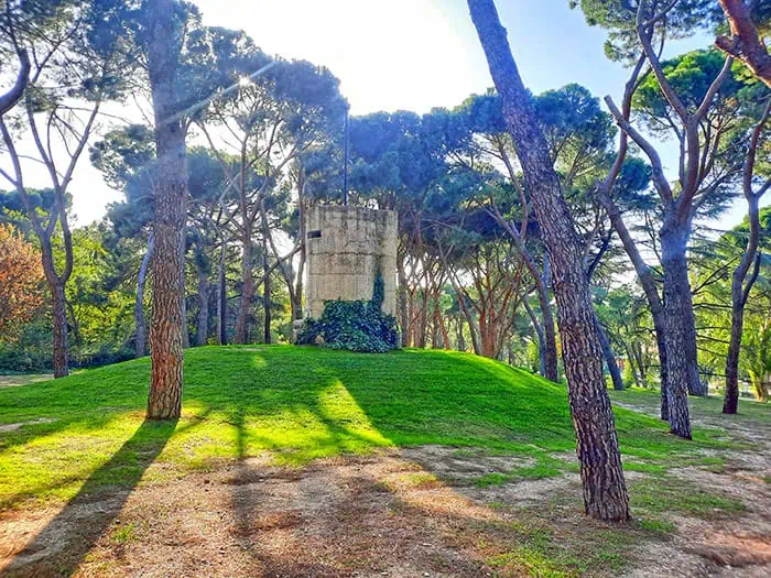 Parque del Oeste Bunkers Madrid Spain 9