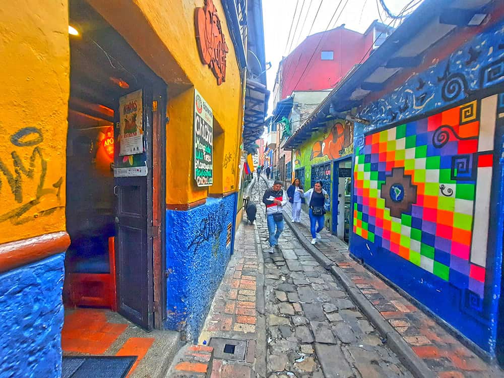 Calle Del Embudo Bogota Colombia 6