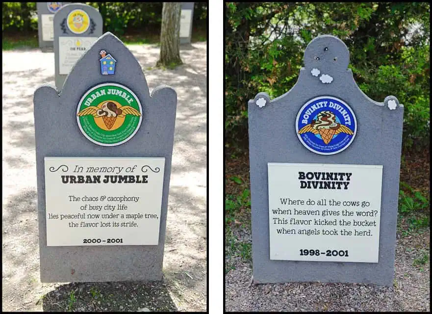 Ben and Jerrys Flavor Graveyard Waterbury Vermont US 10