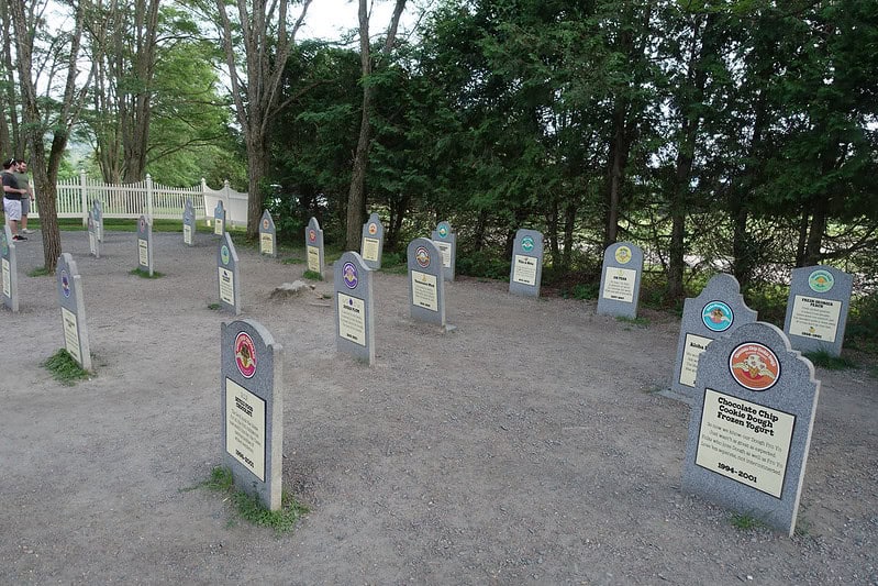 Ben and Jerrys Flavor Graveyard Waterbury Vermont US 8