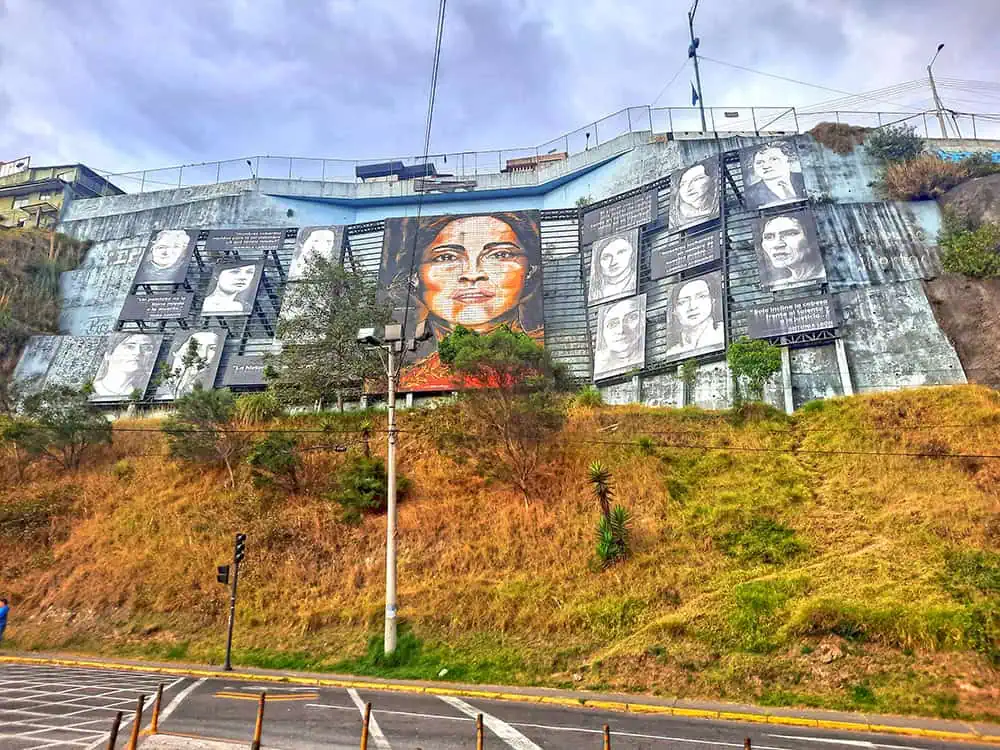 Ideales de Libertad Mural Quito Ecuador 3