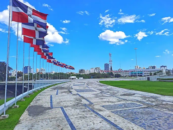 Plaza de la Bandera the Flag Square Santo Domingo Dominican Republic 3